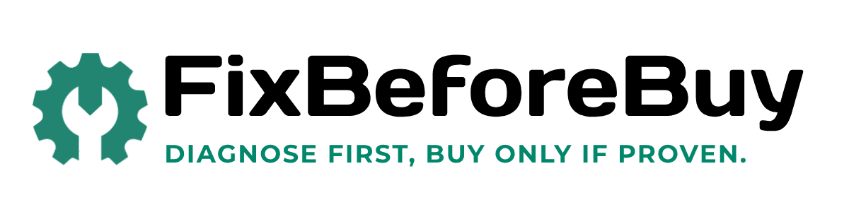 FixBeforeBuy